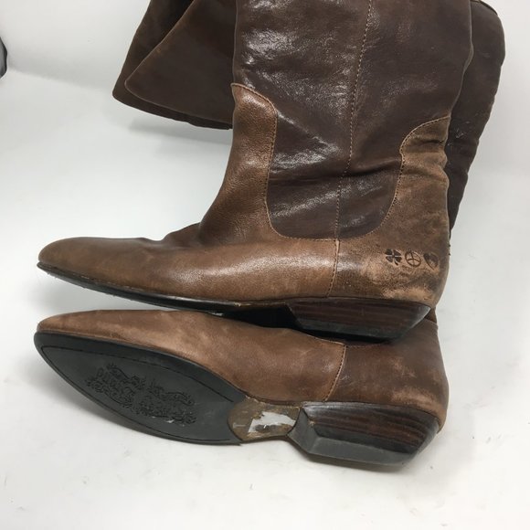 Lucky Brand Over the knee Boots 8 leather Gwen - Picture 3 of 7